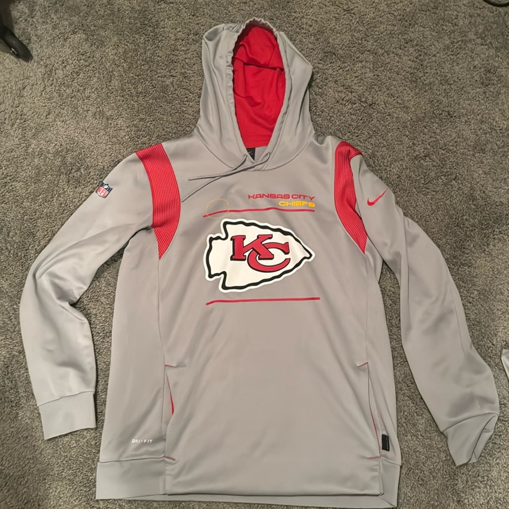 Nike Kansas City Chiefs Sideline Team Hoodie Mens L
